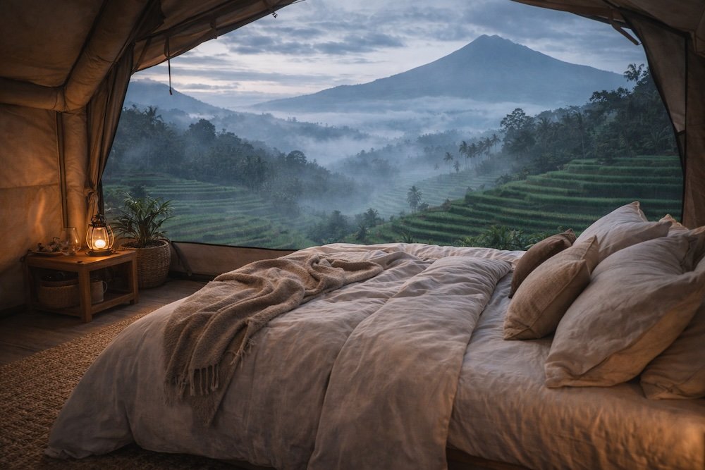 tetebatu glamping