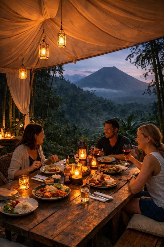 dining tetebatu